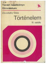 Závodszky Géza 1987-es tanári kézikönyve